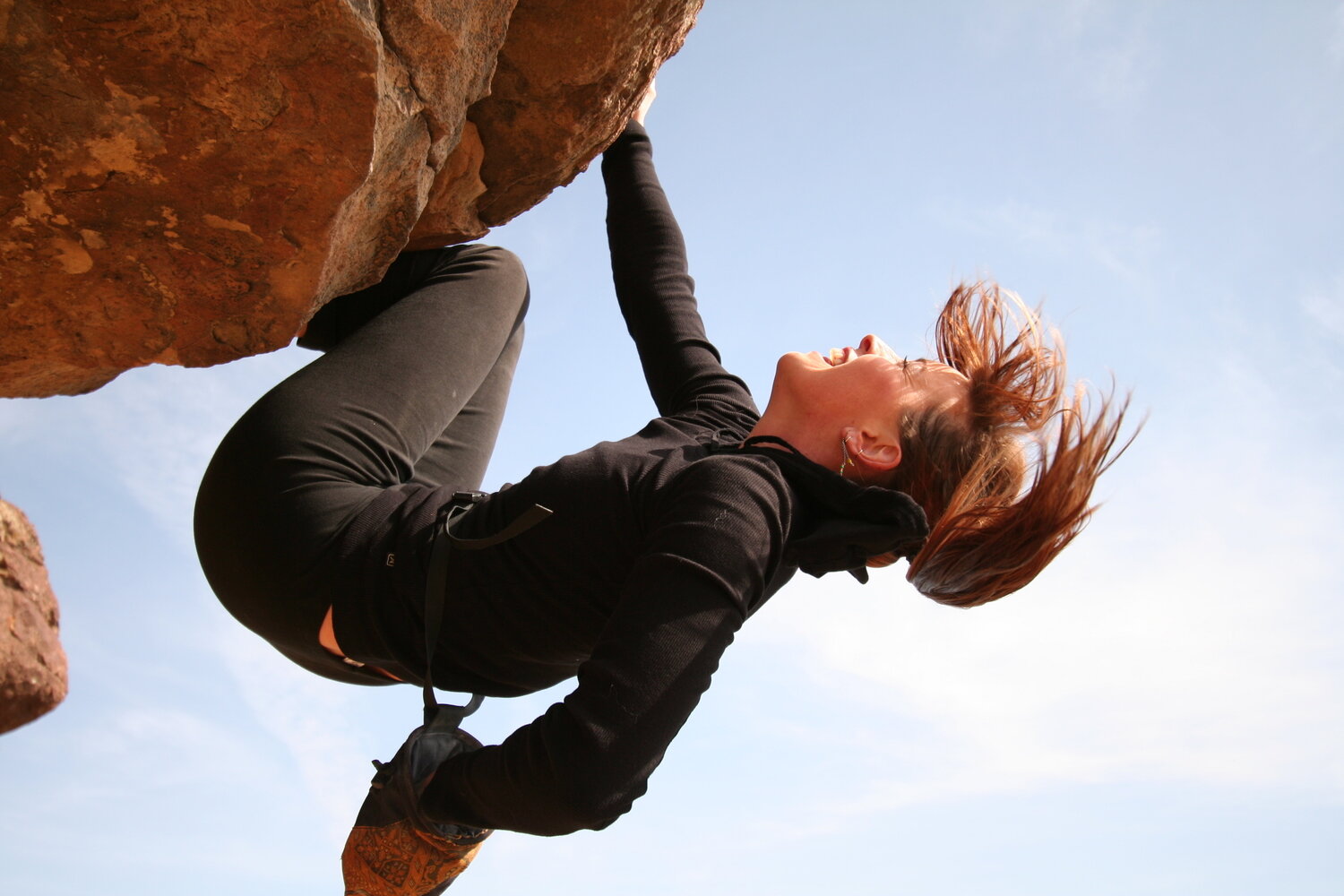 Artist Suzanne DeSoleil loves rock climbing and being outdoors. 